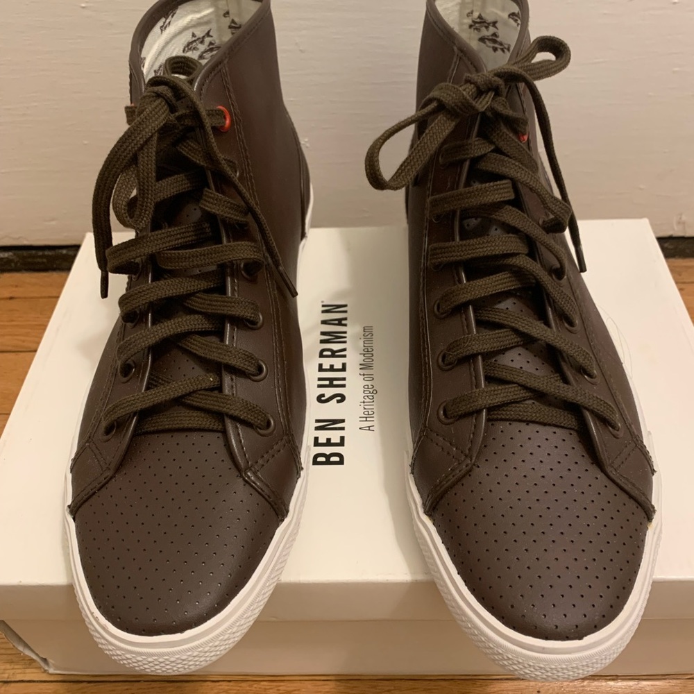 Ben Sherman leather sneakers size 11